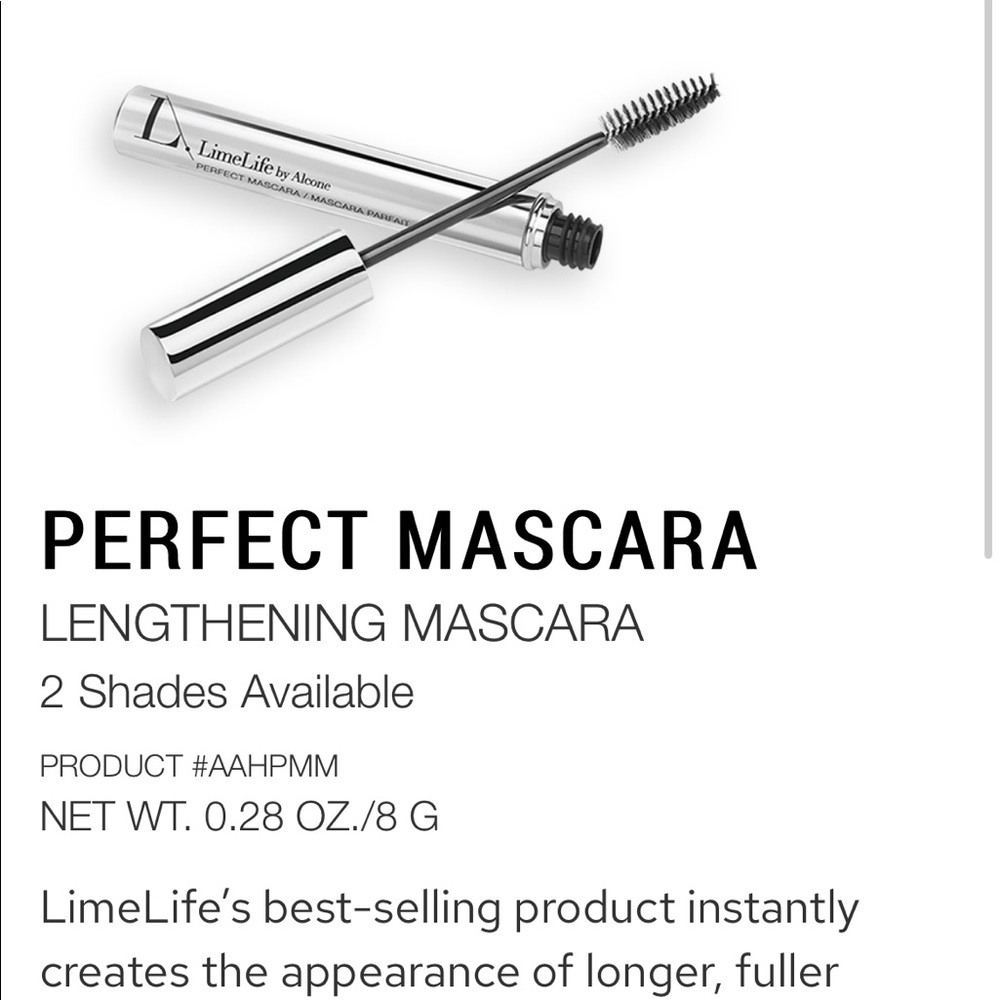 SOLD Limelife by Alcone Perfect Mascara - Brown